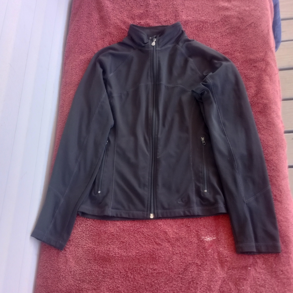 C9 By Champion Full Zip Fleece Black  Long Sleeve Jacket Adult Size S